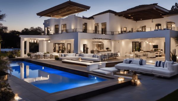 Aménager un environnement de piscine chic et fonctionnel