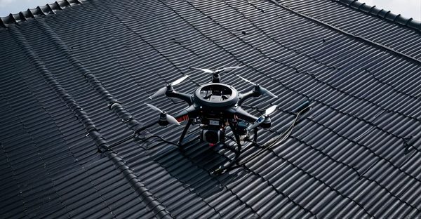 Nettoyage de toits par drone : efficacité et rapidité garanties