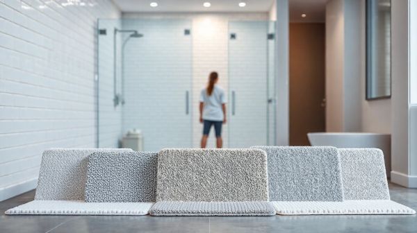 Top 5 tapis de douche antidérapants pour prévenir les chutes
