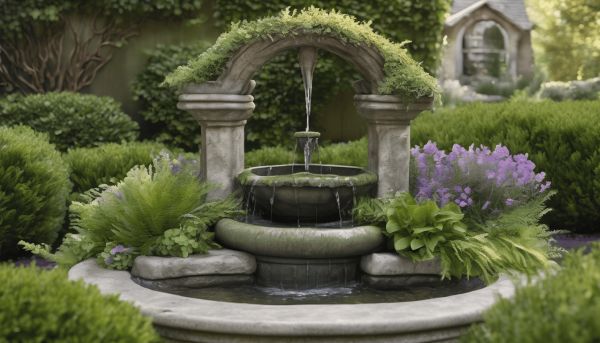 Un bassin pour fontaine pour embellir votre jardin