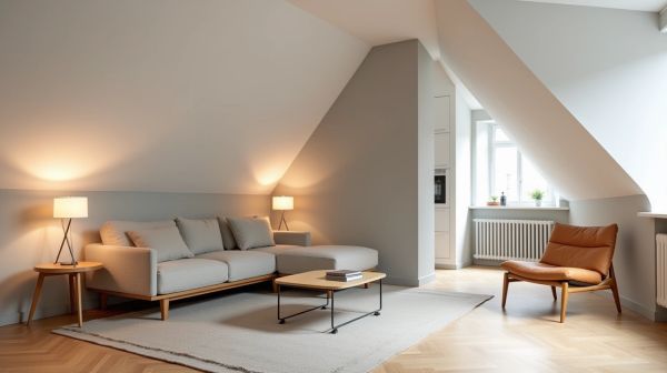 Votre projet meuble sous pente à Nantes : optimiser votre espace parfaitement